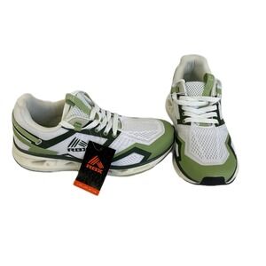 New Mens RBX White Green Mesh Sneakers Shoes Size 8 NWOB
